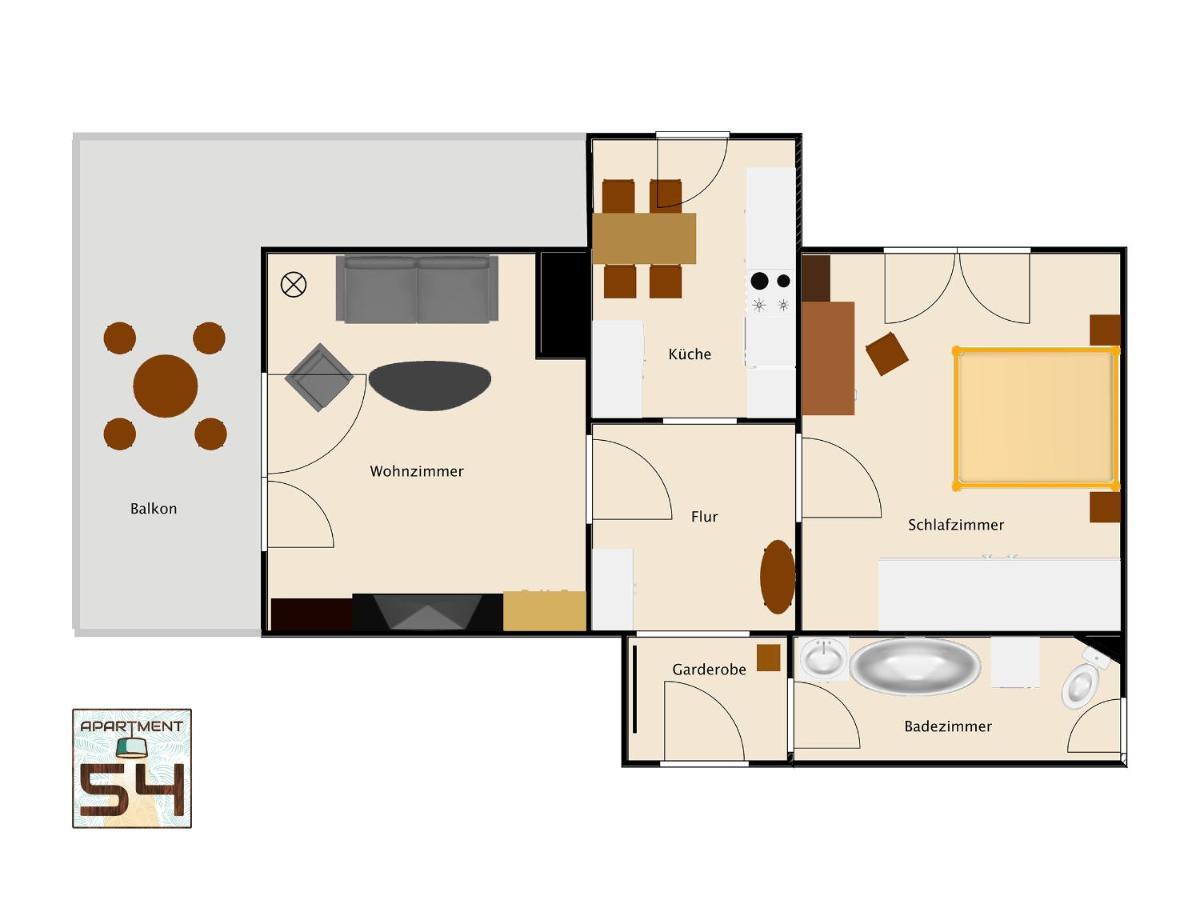 Apartment 54 - Ferienwohnung Bad Arolsen Buitenkant foto